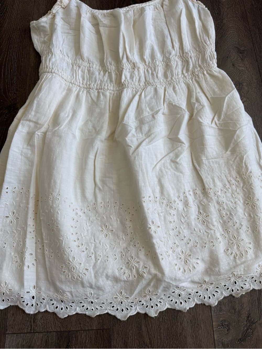 Old Navy Cream Dress - Picture 2 of 7